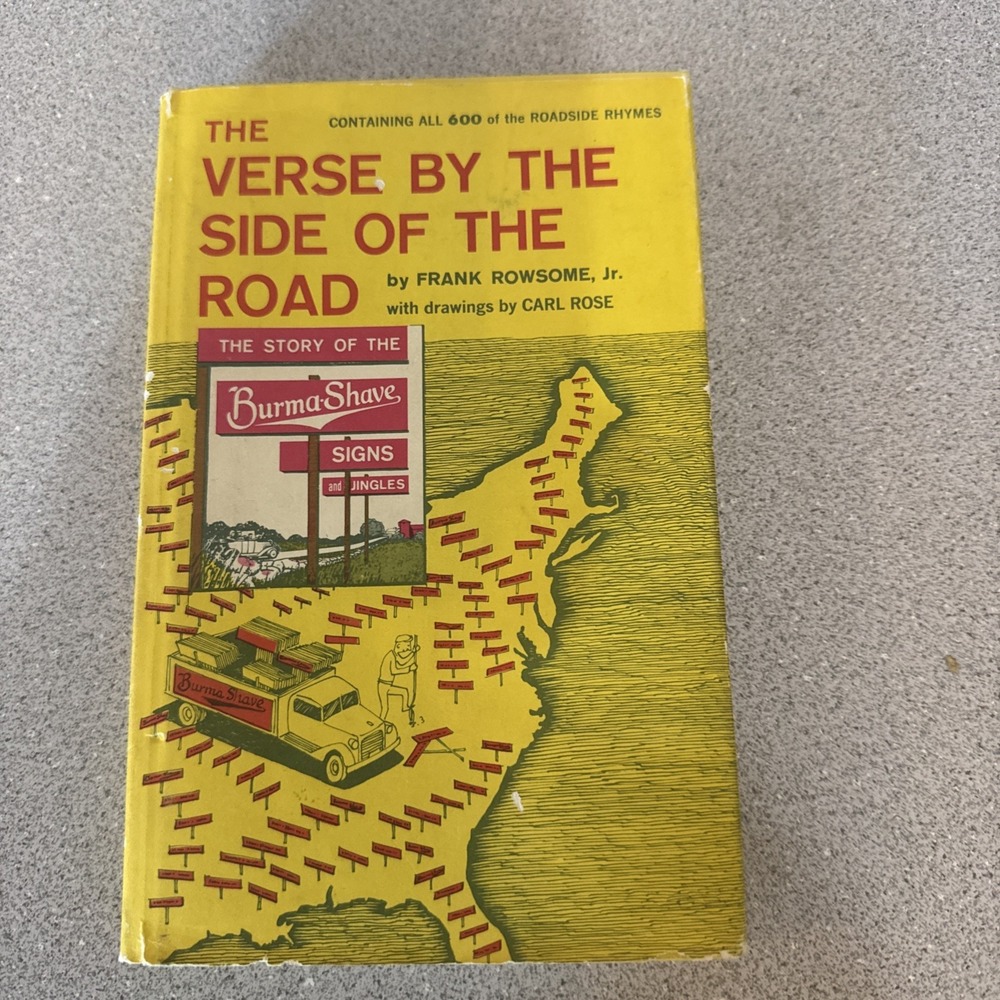 Rowsome, Frank. The Verse by the Side of the Road. (1965) (L) HCDJ
